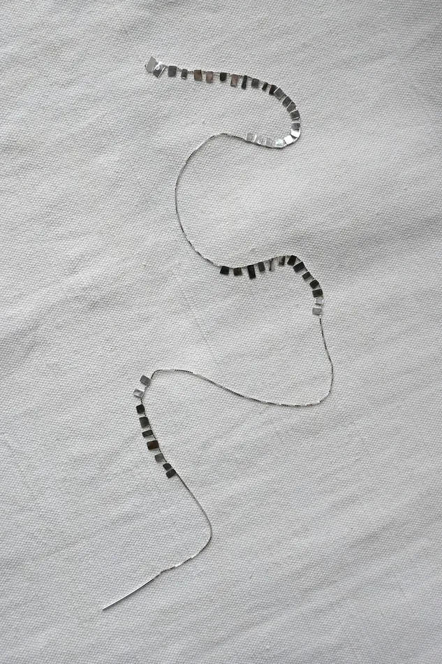 Necklaces Eline Fach Necklace No 03 Silver Medium