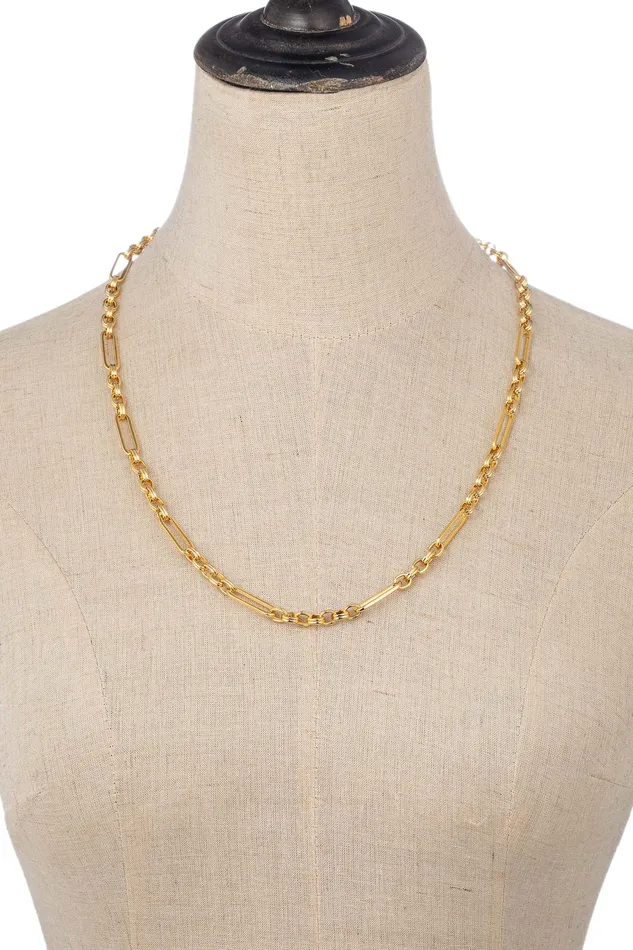 Necklaces Eye Candy LA Eliana Chain Link Necklace