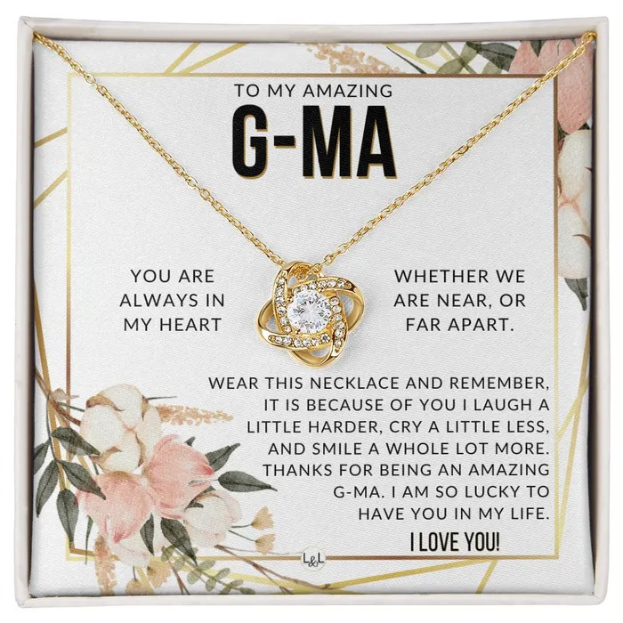 Necklaces GMa Gift Beautiful Womens Pendant From Granddaughter Grandson Grandkids Great For Mothers Day Christmas or Birthday ShineOn Fulfillment Necklaces GMa Gift Beautiful Womens Pendant From Granddaughter Grandson Grandkids Great For Mothers Day Christmas or Birthday ShineOn Fulfillment