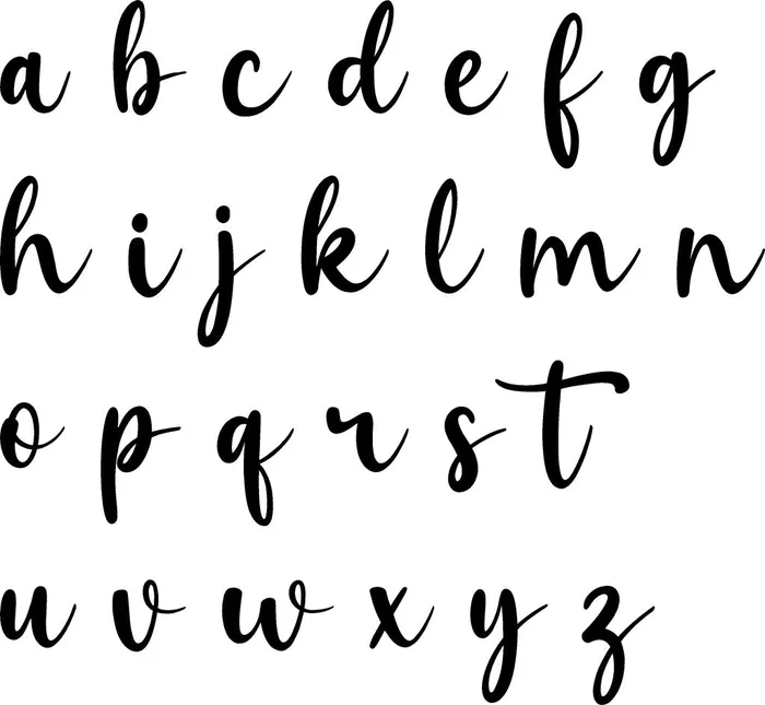 Necklaces Glitters Personalised Horizontal Bar Necklace Font 7