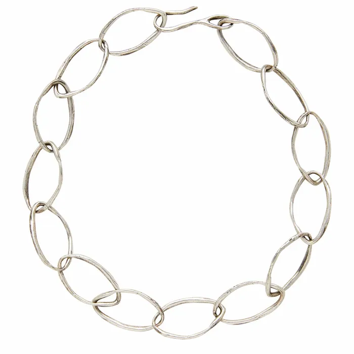 Necklaces Julie Cohn Design MILANESE STERLING SILVER CHAIN NECKLACE