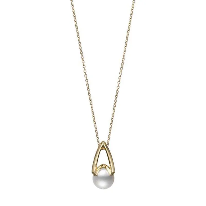 Necklaces M Collection Akoya Cultured Pearl Pendant MIKIMOTO