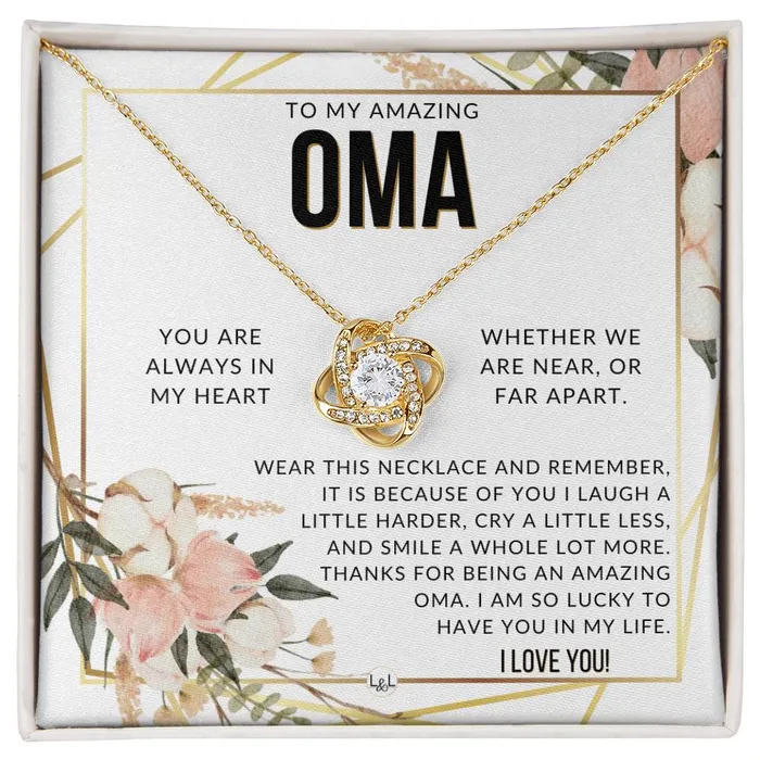 Necklaces Oma Gift Beautiful Womens Pendant From Granddaughter Grandson Grandkids Great For Mothers Day Christmas or Birthday ShineOn Fulfillment Necklaces Oma Gift Beautiful Womens Pendant From Granddaughter Grandson Grandkids Great For Mothers Day Christmas or Birthday ShineOn Fulfillment