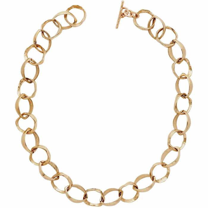 Necklaces ROMAN BRONZE CHAIN NECKLACE Julie Cohn Design