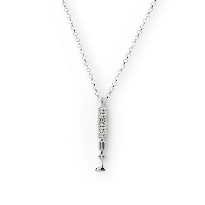 Necklaces sciencejewelry1824 photoreceptor necklace silver