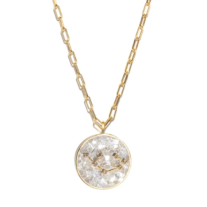 Necklaces Shana Gulati Jewelry Sagittarius Gold Vermeil Pendant Necklace