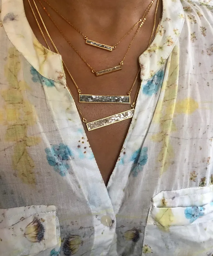 Necklaces Shana Gulati Rosera Gold Vermeil Pendant Necklace