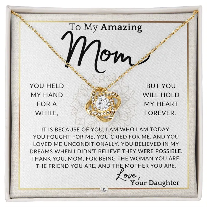 Necklaces ShineOn Fulfillment Gift for Mom My Heart Forever To My Mother From Daughter A Beautiful Womens Pendant Necklace Great For Mothers Day Christmas or Her Birthday Necklaces ShineOn Fulfillment Gift for Mom My Heart Forever To My Mother From Daughter A Beautiful Womens Pendant Necklace Great For Mothers Day Christmas or Her Birthday