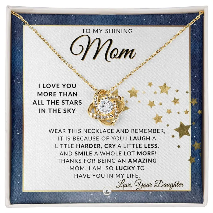Necklaces ShineOn Fulfillment My Mom Gift From Daughter Meaningful Necklace Great For Mothers Day Christmas Her Birthday Or As An Encouragement Gift Necklaces ShineOn Fulfillment My Mom Gift From Daughter Meaningful Necklace Great For Mothers Day Christmas Her Birthday Or As An Encouragement Gift