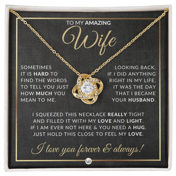Necklaces ShineOn Fulfillment SurpriseGift For Wife Pendant Necklace Sentimental and Romantic Christmas Gift Valentines Day Birthday or Anniversary Present Necklaces ShineOn Fulfillment SurpriseGift For Wife Pendant Necklace Sentimental and Romantic Christmas Gift Valentines Day Birthday or Anniversary Present