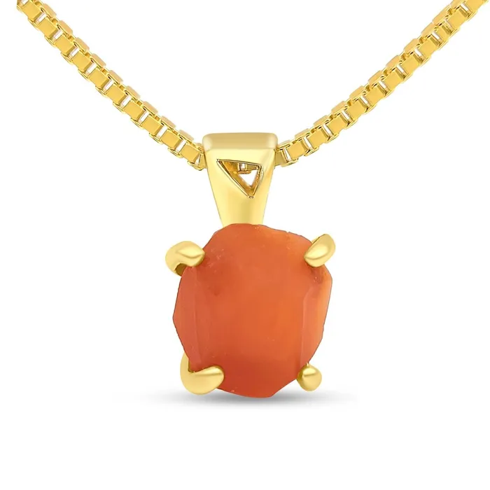 Necklaces Uniquelan Jewelry Real Raw Carnelian Necklace