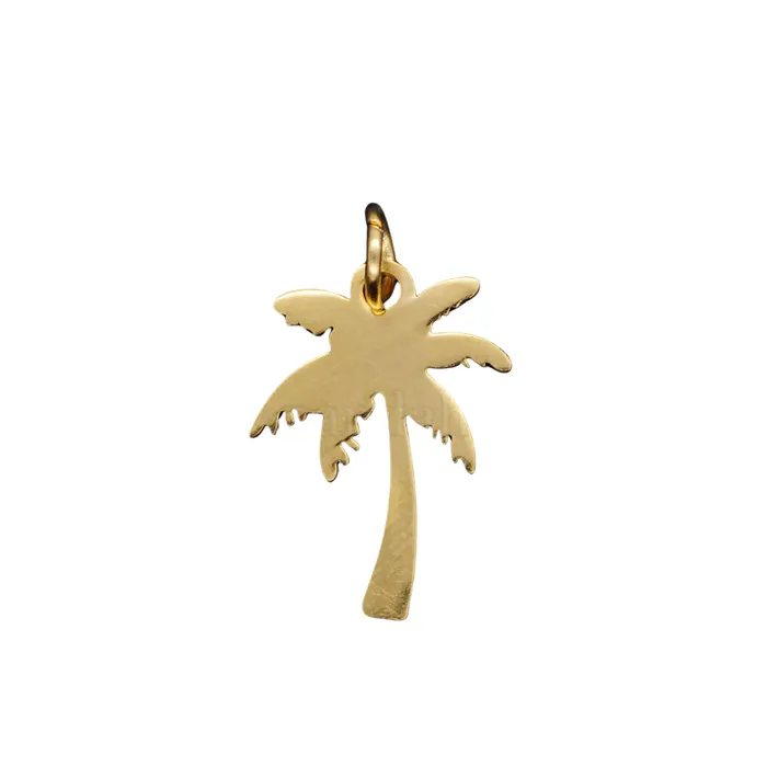 pau jewelry Palm tree charm Charm Necklaces
