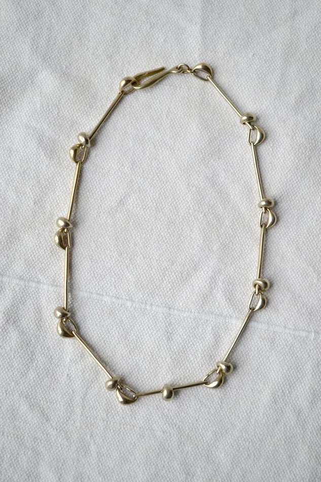 Quarry Necklaces Roda Brass Necklace
