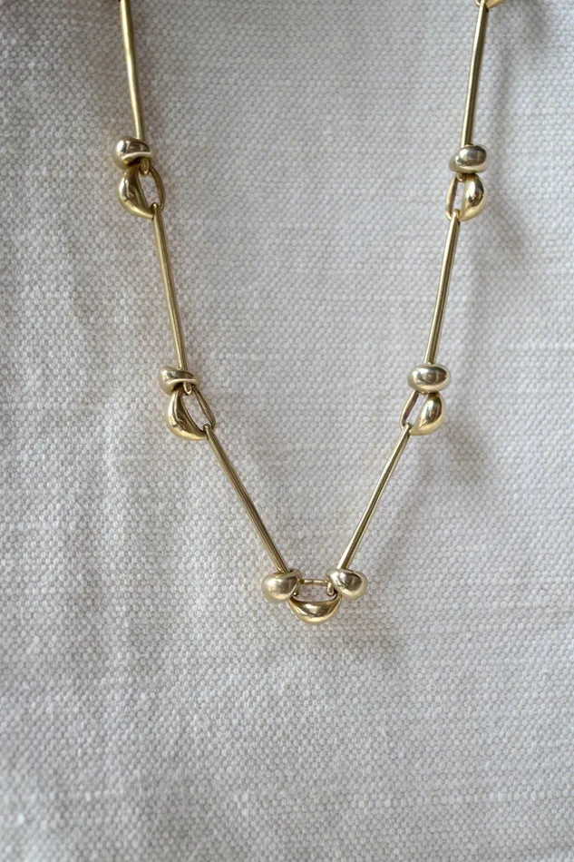 Quarry Necklaces Roda Brass Necklace
