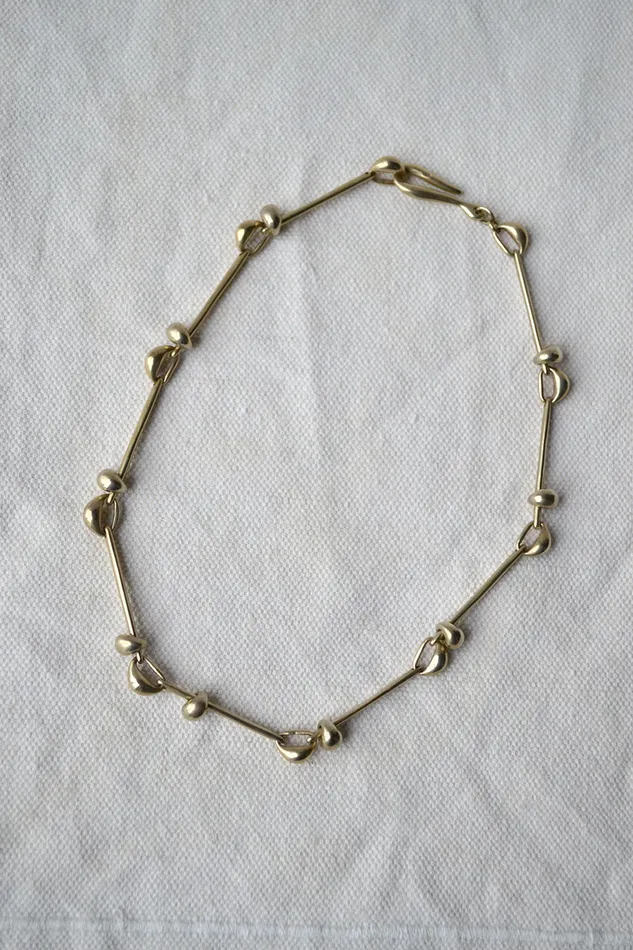 Quarry Necklaces Roda Brass Necklace