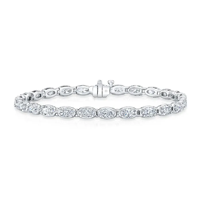 RAHAMINOV DIAMONDS Bracelets Moval Diamond Tennis Bracelet