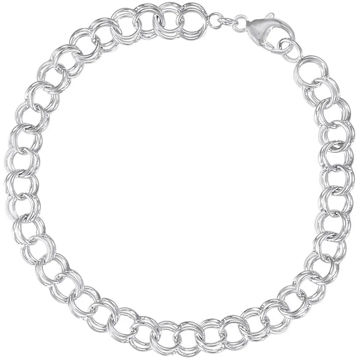 REMBRANDT CHARMS Bracelets Sterling Silver 7 Charm Bracelet