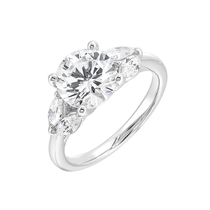 Rings Alpha Labgrown Diamonds 14K White Gold 238ctw 4 Prong Lab Grown Diamond Engagement Ring Rings Alpha Labgrown Diamonds 14K White Gold 238ctw 4 Prong Lab Grown Diamond Engagement Ring
