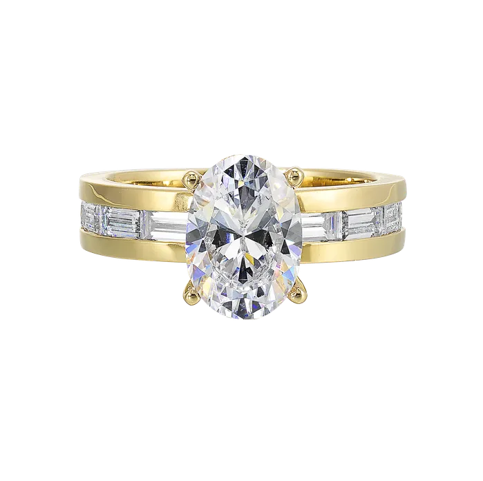 Rings Alpha Labgrown Diamonds Alpha 14K Yellow Gold 254ctw 4 Prong Lab Grown Diamond Engagement Ring Rings Alpha Labgrown Diamonds Alpha 14K Yellow Gold 254ctw 4 Prong Lab Grown Diamond Engagement Ring