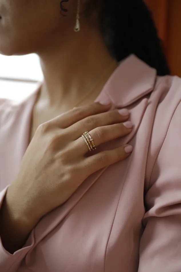 Rings Cival Casting Nova Stacking Ring Palacio for CIVAL