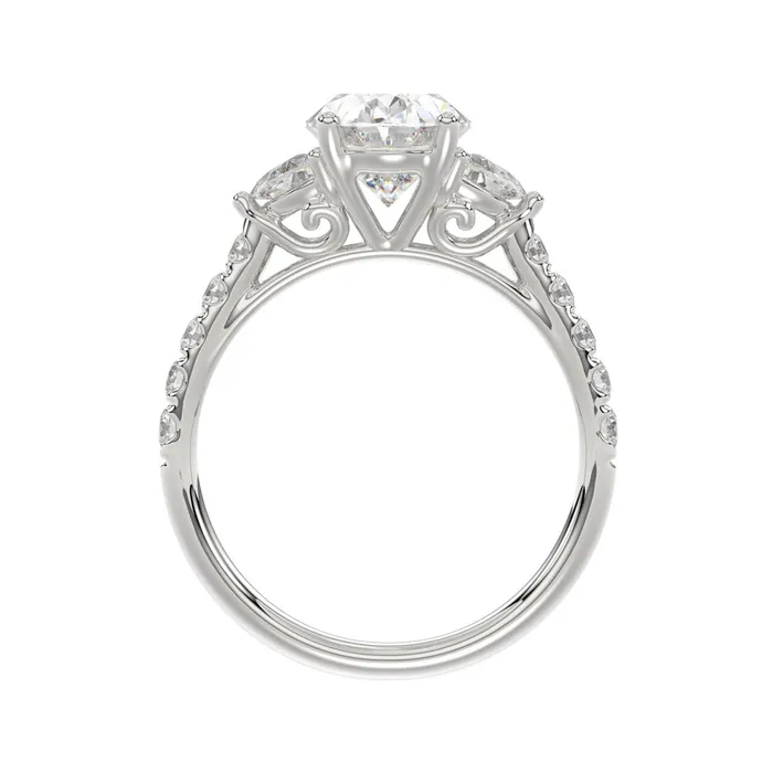 Rings Crown Jewels Coin LADIES RING 3CT ROUNDOVALHALF MOON DIAMOND 14K WHITE GOLD OVAL DIAMOND 2CT Rings Crown Jewels Coin LADIES RING 3CT ROUNDOVALHALF MOON DIAMOND 14K WHITE GOLD OVAL DIAMOND 2CT