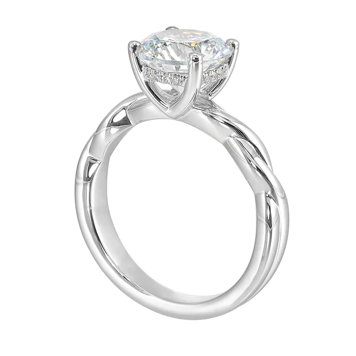 Rings GEMS ONE CORPRATION ThollotColorado Cut 14K White Gold 005ctw 4 Prong Style Diamond SemiMount Engagement Ring Rings GEMS ONE CORPRATION ThollotColorado Cut 14K White Gold 005ctw 4 Prong Style Diamond SemiMount Engagement Ring