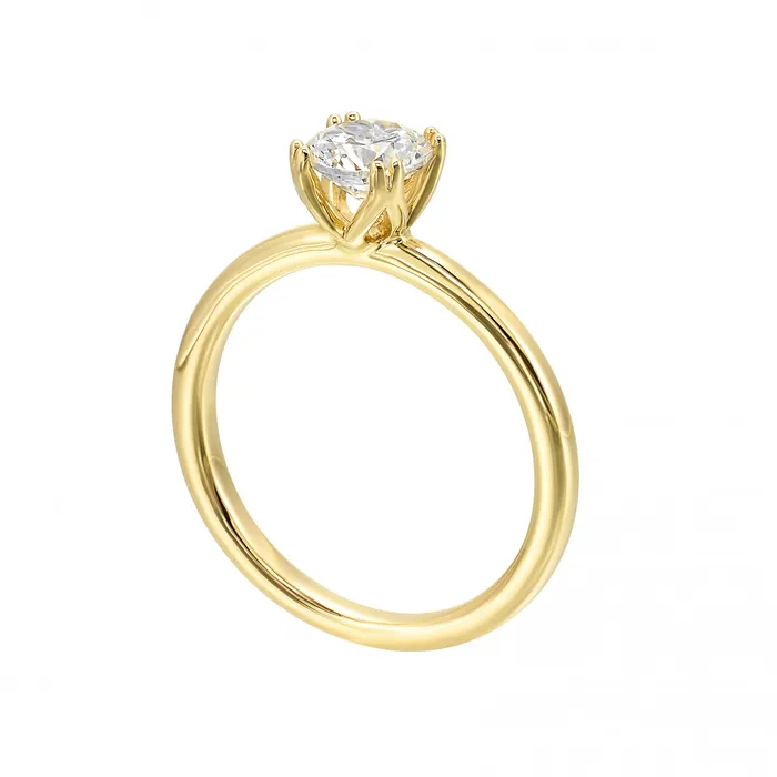 Rings GEMS ONE CORPRATION ThollotColorado Cut 14K Yellow Gold Double Prong Style Diamond SemiMount Engagement Ring Rings GEMS ONE CORPRATION ThollotColorado Cut 14K Yellow Gold Double Prong Style Diamond SemiMount Engagement Ring