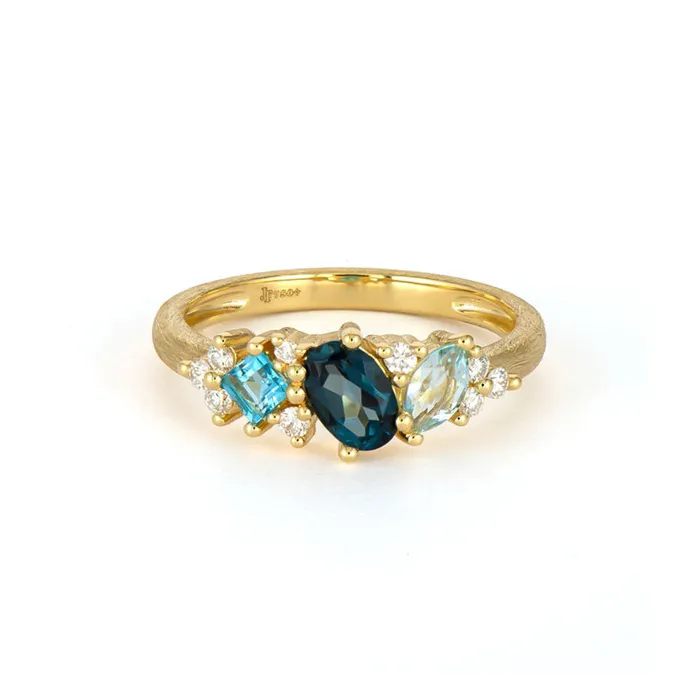Rings JUDE FRANCES JEWELS Provence Princess Stone Ring