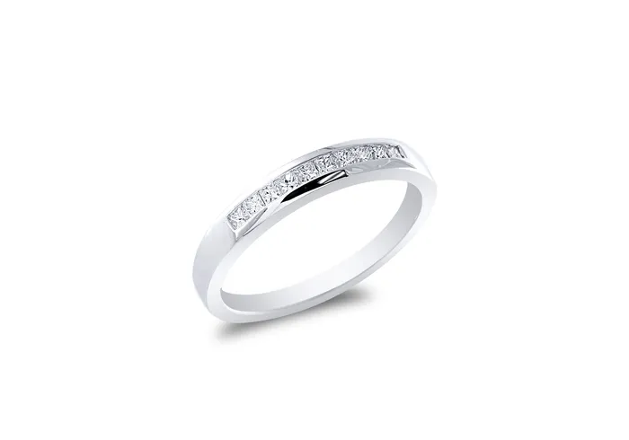Rings MALAKAN DIAMOND CO 14K White Gold 24ctw Lab Grown Diamond Wedding Band Rings MALAKAN DIAMOND CO 14K White Gold 24ctw Lab Grown Diamond Wedding Band