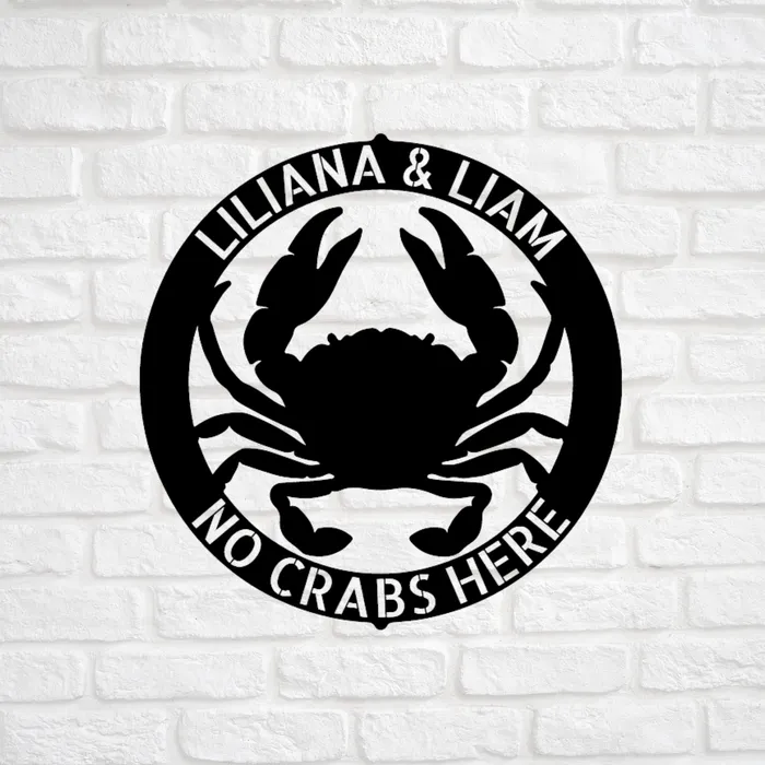 Rings My Easy Monogram Personalized Metal Beach Crab Sign Ring Coastal Decor Nautical Wall Art Ocean and Sea Animal Decor Custom Metal Sign Seaside Decor Rings My Easy Monogram Personalized Metal Beach Crab Sign Ring Coastal Decor Nautical Wall Art Ocean and Sea Animal Decor Custom Metal Sign Seaside Decor