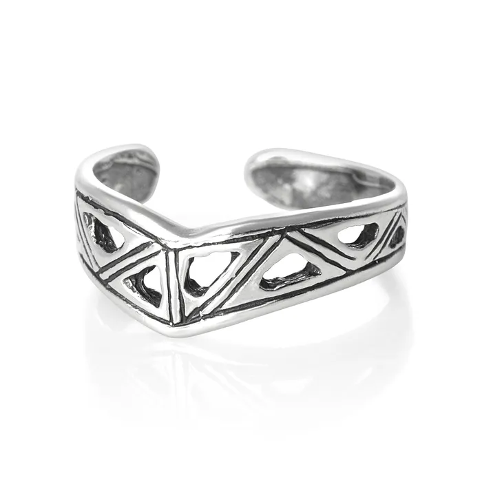 Rings Teeda TR1200 Open Triangles Toe Ring