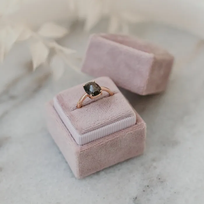 Rings The Eclipse 14k White Size 7 Stone MOS1 Cinque Ring Box Custom Engraving 0 VENVS Rings The Eclipse 14k White Size 7 Stone MOS1 Cinque Ring Box Custom Engraving 0 VENVS