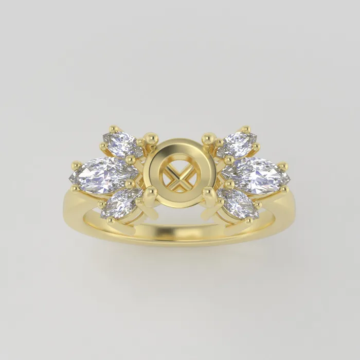 Rings The Luna 14k Yellow Size 75 Stone OP67 Antelope Ring Box Custom Engraving 0 VENVS Rings The Luna 14k Yellow Size 75 Stone OP67 Antelope Ring Box Custom Engraving 0 VENVS