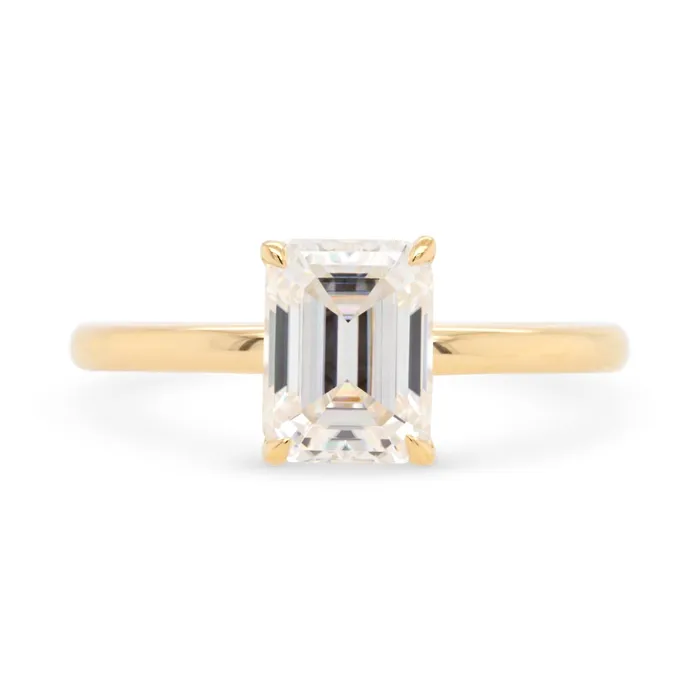 Rings Valerie Madison Fine Jewelry Vera Emerald Cut Moissanite Solitaire Engagement Ring Rings Valerie Madison Fine Jewelry Vera Emerald Cut Moissanite Solitaire Engagement Ring