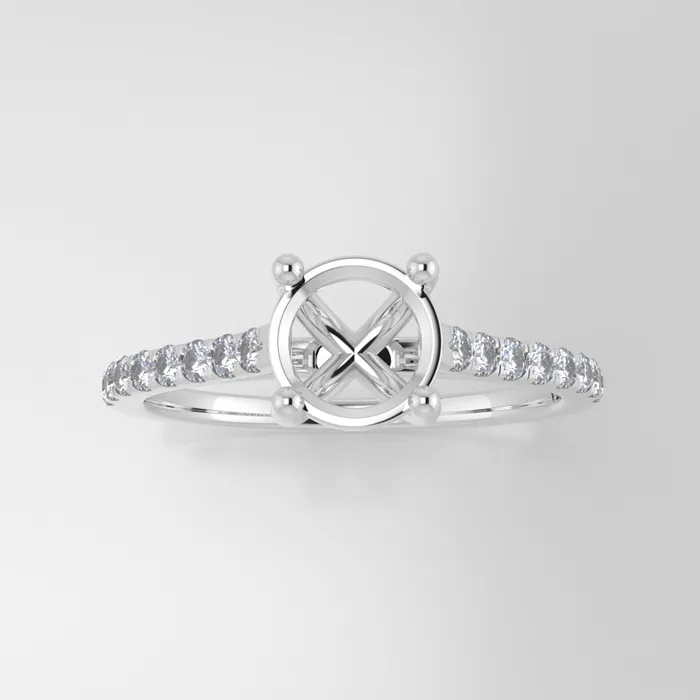 Rings VENVS The Aurora 14k White Size 7 Stone MOS19 Cinque Ring Box Custom Engraving 0 Rings VENVS The Aurora 14k White Size 7 Stone MOS19 Cinque Ring Box Custom Engraving 0