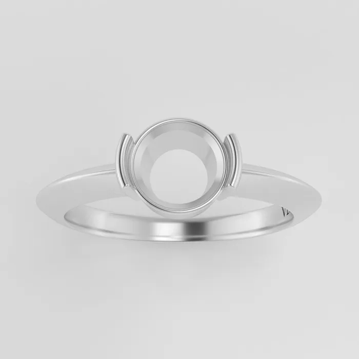 Rings VENVS The Lyra 18k White Size 7 Stone HX80 Gray Ring Box Custom Engraving 0 Rings VENVS The Lyra 18k White Size 7 Stone HX80 Gray Ring Box Custom Engraving 0