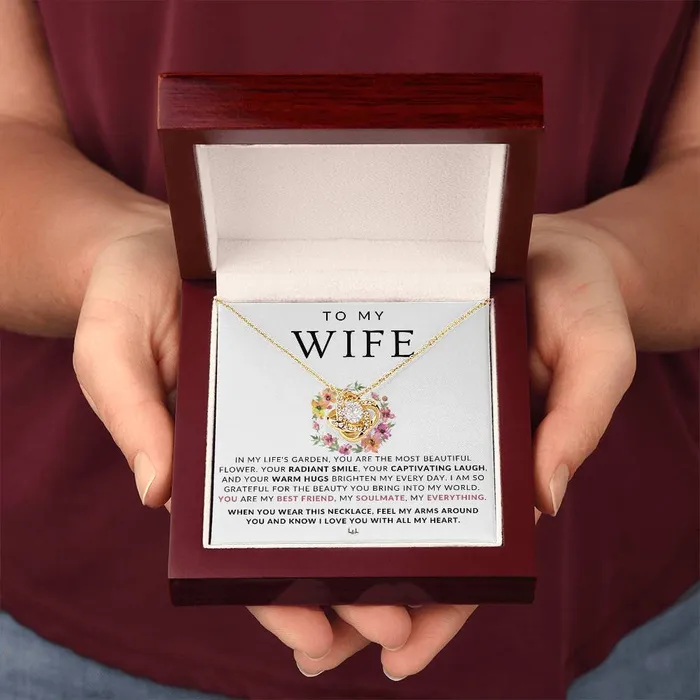 Romantic Gift For Wife The Beauty You Bring Necklace ShineOn Fulfillment Necklaces