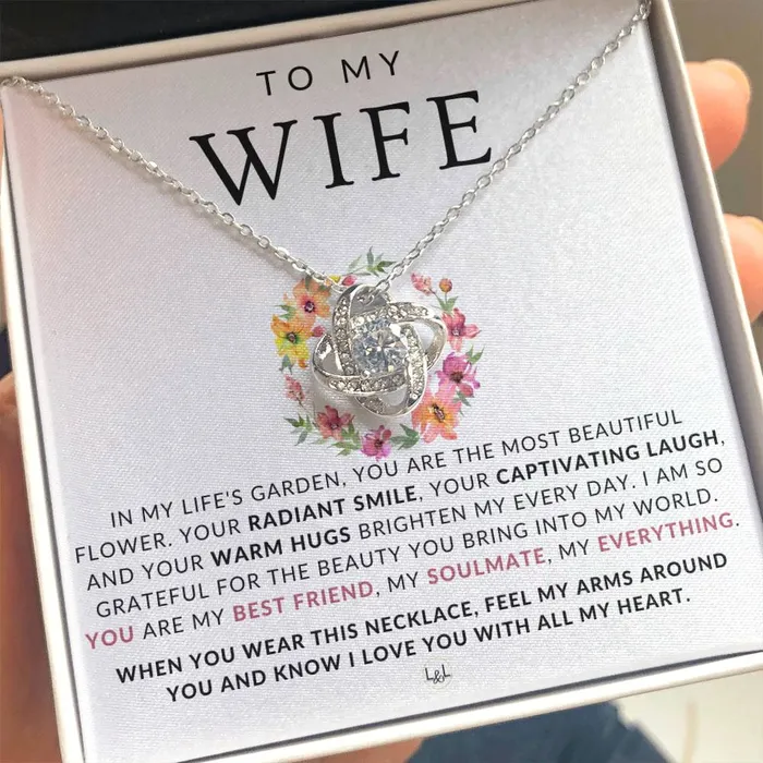 Romantic Gift For Wife The Beauty You Bring Necklace ShineOn Fulfillment Necklaces