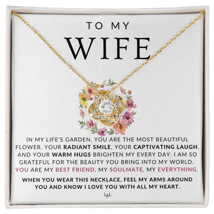 Romantic Gift For Wife The Beauty You Bring Necklace ShineOn Fulfillment Necklaces
