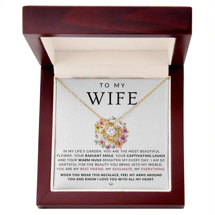 Romantic Gift For Wife The Beauty You Bring Necklace ShineOn Fulfillment Necklaces