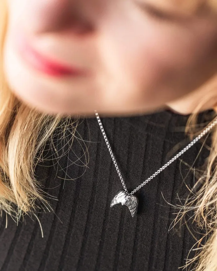 sciencejewelry1824 thyroid necklace silver Necklaces