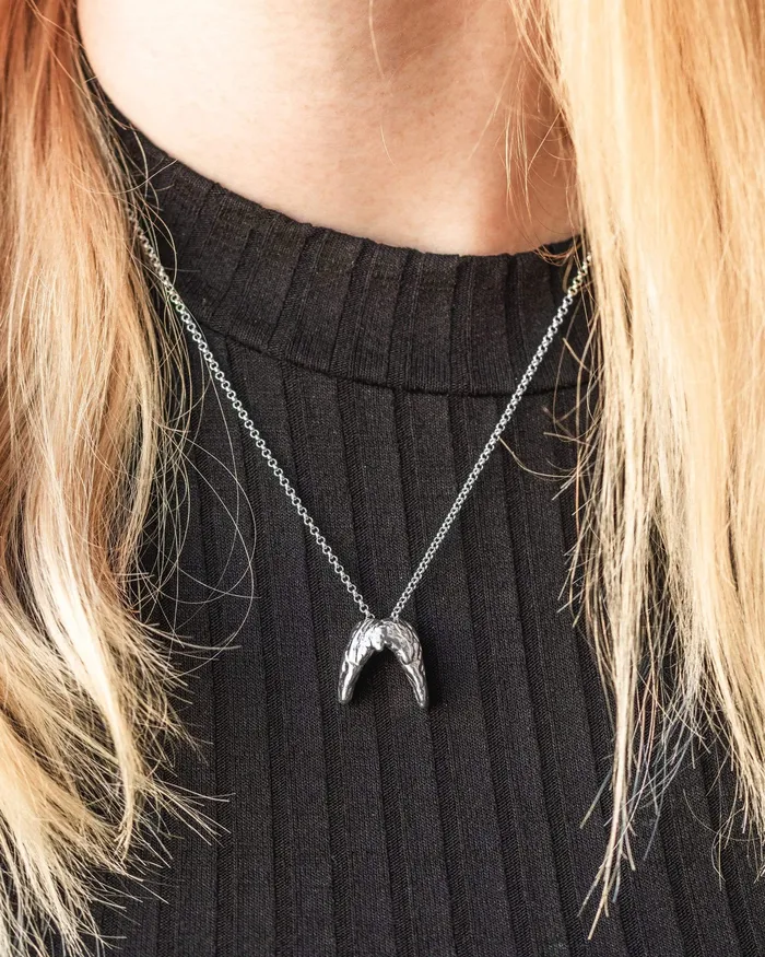 sciencejewelry1824 thyroid necklace silver Necklaces