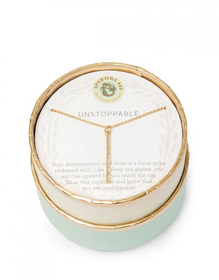 Sea La Vie Necklace Unstoppable Vertical Bar Spartina 449 Necklaces