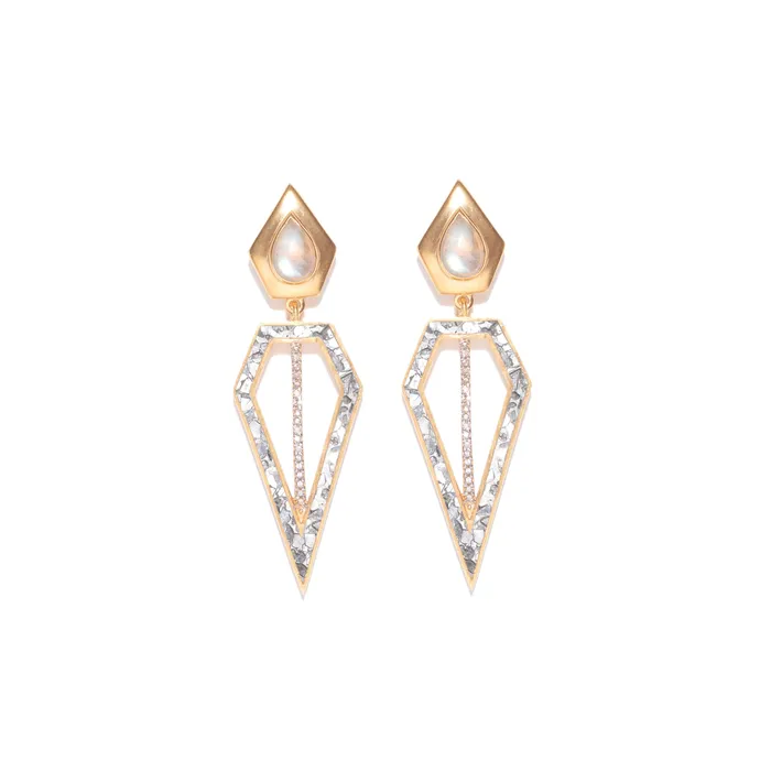 Shana Gulati Earrings Chirala Gold Vermeil Earrings