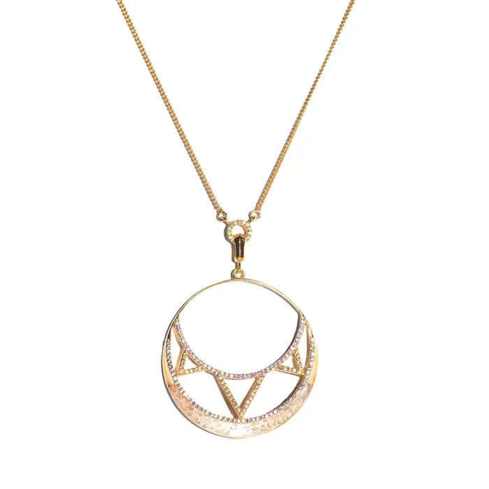 Shana Gulati Jewelry Necklaces Furaha Gold Vermeil Necklace