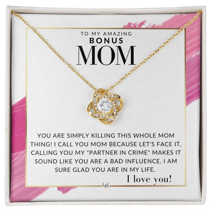 ShineOn Fulfillment Necklaces Bonus Mom Gift Your Killing it Present for Stepmom Bonus Mom Second Mom Unbiological Mom or Other Mom Great For Mothers Day Christmas Her Birthday Or As An Encouragement Gift ShineOn Fulfillment Necklaces Bonus Mom Gift Your Killing it Present for Stepmom Bonus Mom Second Mom Unbiological Mom or Other Mom Great For Mothers Day Christmas Her Birthday Or As An Encouragement Gift