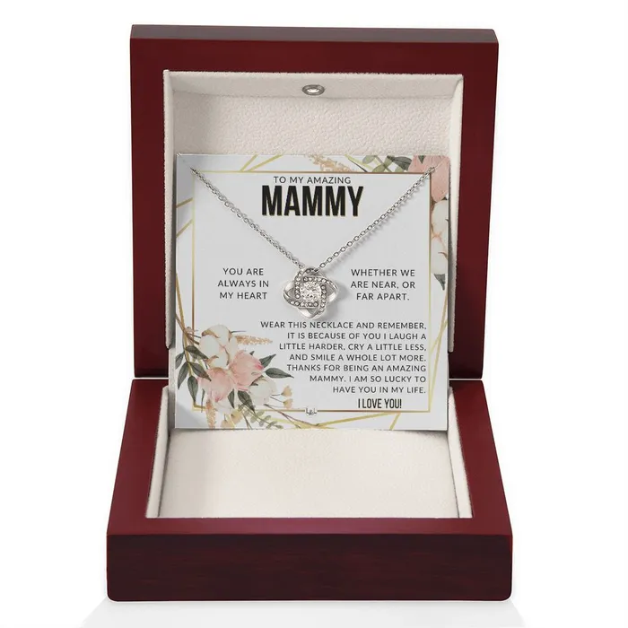 ShineOn Fulfillment Necklaces Mammy Gift Beautiful Womens Pendant From Granddaughter Grandson Grandkids Great For Mothers Day Christmas or Birthday