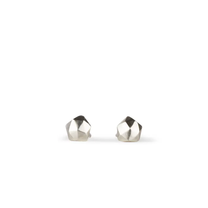 Silver Micro Fragment Stud Earrings Corey Egan Earrings