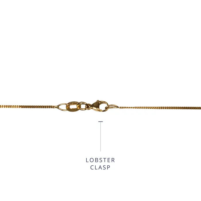 Small Aurora Birthstone Necklace in 14k Yellow Gold Corey Egan Necklaces