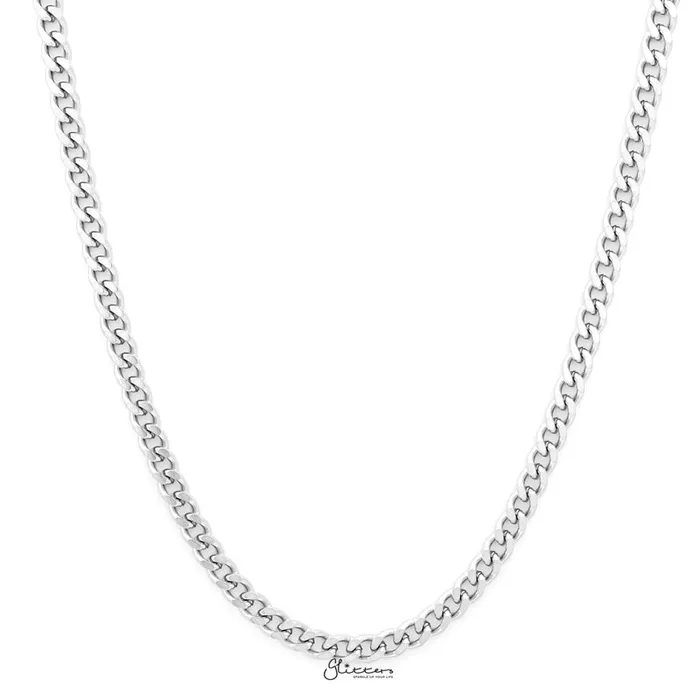 Stainless Steel Curb Chain Mens Necklaces 45mm width 61cm length Glitters Bracelets Stainless Steel Curb Chain Mens Necklaces 45mm width 61cm length Glitters Bracelets